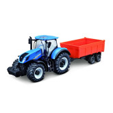 Bburago Farm traktor New Holland, Modrý 1:50