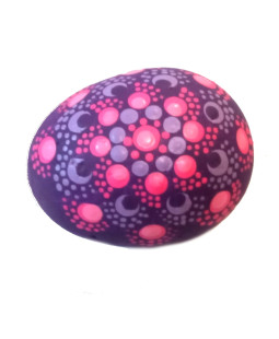 Velikonoční kraslice polystyren, fialová 7cm