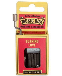 Kikkerland Hudební skříňka Burning Love
