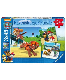 Ravensburger Puzzle Tlapková patrola Psí tým,3x49 dílků
