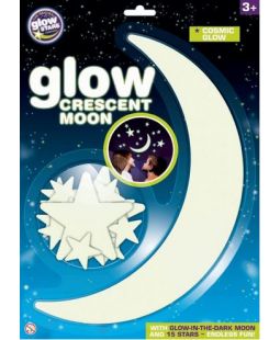 GlowStars Glow Velký Měsíc a hvězdy