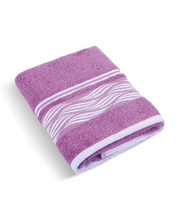 Bellatex Froté ručník a osuška kolekce Vlnka - lila
