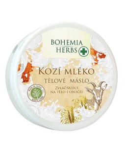Bohemia Gifts Tělové máslo 200 ml s extrakty z medu a kozího mléka