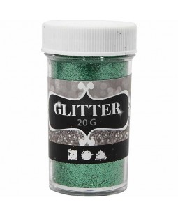 Glitter zelené třpytky, 20g