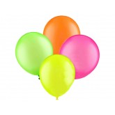 Nafukovací balonky Neon vel. 7