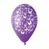 Nafukovací balonky s potiskem motýlů průměr 30cm, 5ks