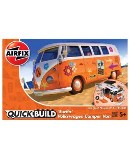 Airfix Quick Bulid J6032 Volkswagen Camper Van Surfin