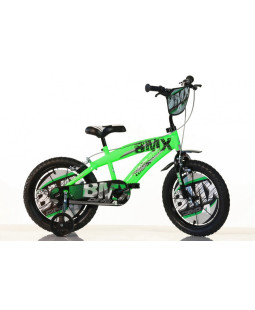 Dino Bikes Dětské kolo BMX 165XC zelené 16