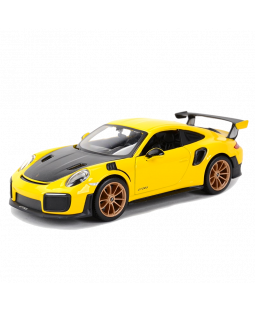 Maisto Kit Porsche 911 GT2 RS, Žlutá 1:24