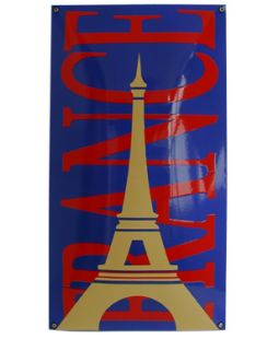 Smaltová cedule 60 x 30 cm, Francie Aifelova věž
