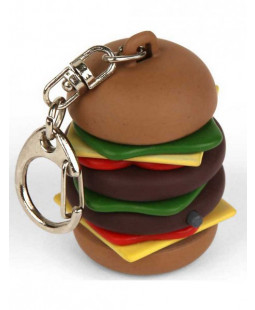 Mini hamburger - klíčenka