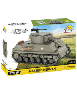 Cobi 2711 II WW Sherman M4A3E8, 1:48, 320 kostek