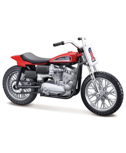 Maisto Harley Davidson 1972 XR750 Racing Bike red 1:18