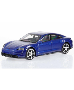 Bburago Porsche Taycan 2018 (blue) 1:43