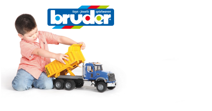 Kvalitní hračky Bruder