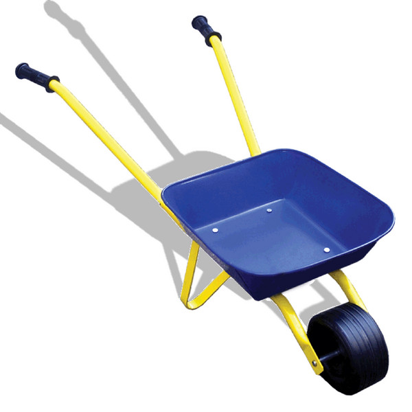 Dětské plechové kolečko 80 cm, Modré