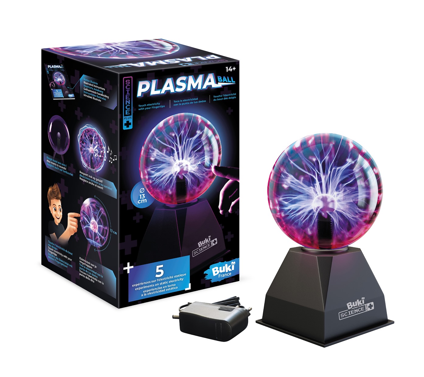 BUKI Science Plasmová koule 13 cm