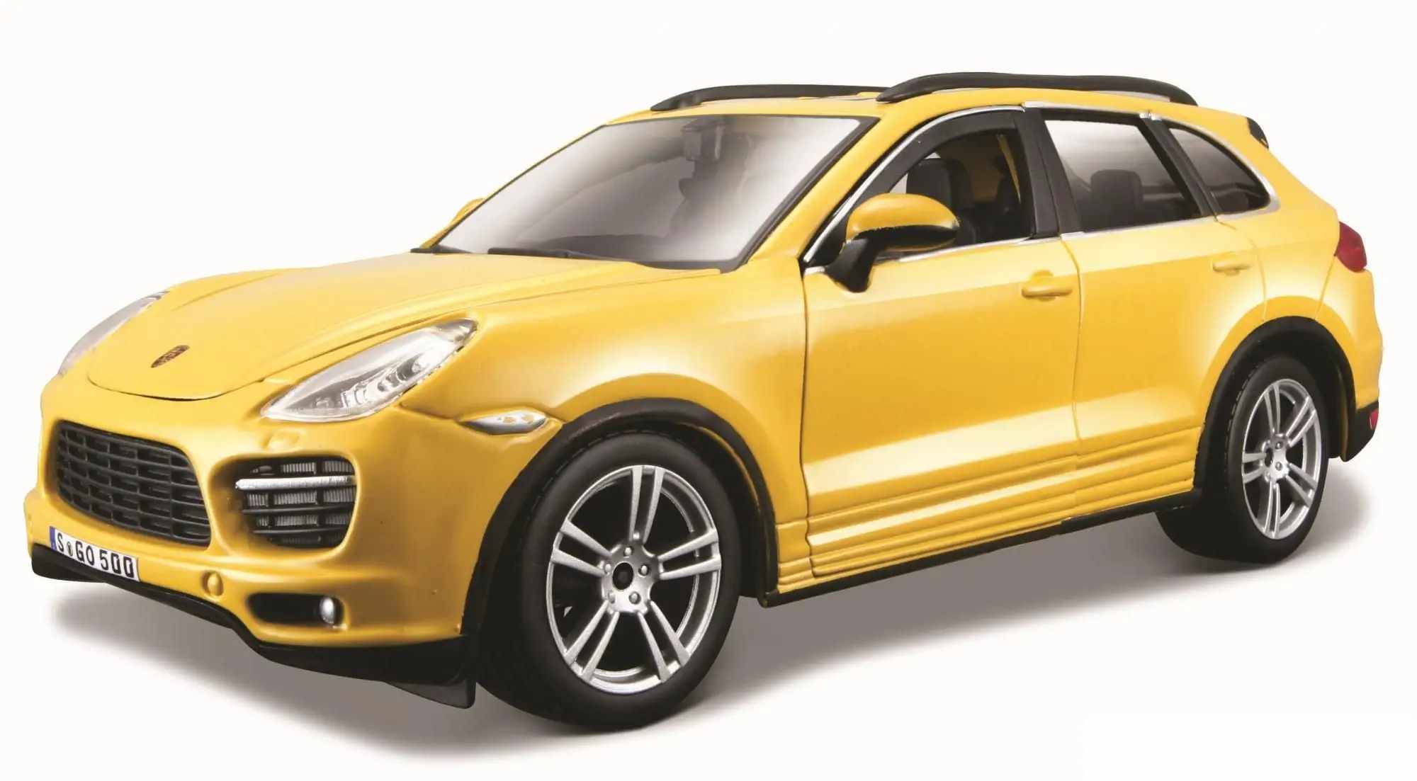 Bburago Porsche Cayenne Turbo žlutá 1:24