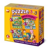 Soubor puzzle 3 v 1, Moje rodina