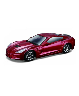 Bburago Corvette Stingray (2014) červená 1:43