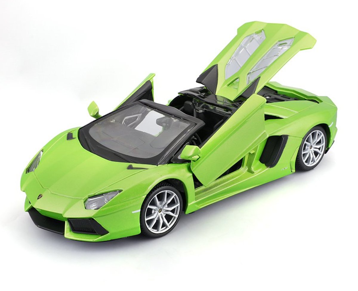 Maisto Kit Lamborghini Aventador Roadster Zelený 1:24