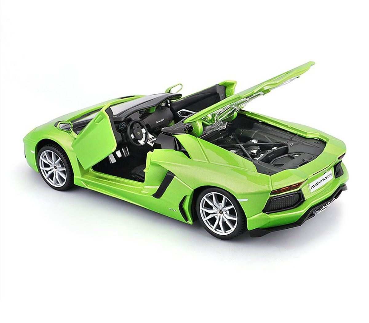 Maisto Kit Lamborghini Aventador Roadster Zelený 1:24