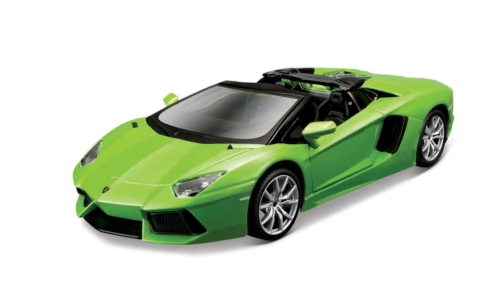 Maisto Kit Lamborghini Aventador Roadster Zelený 1:24