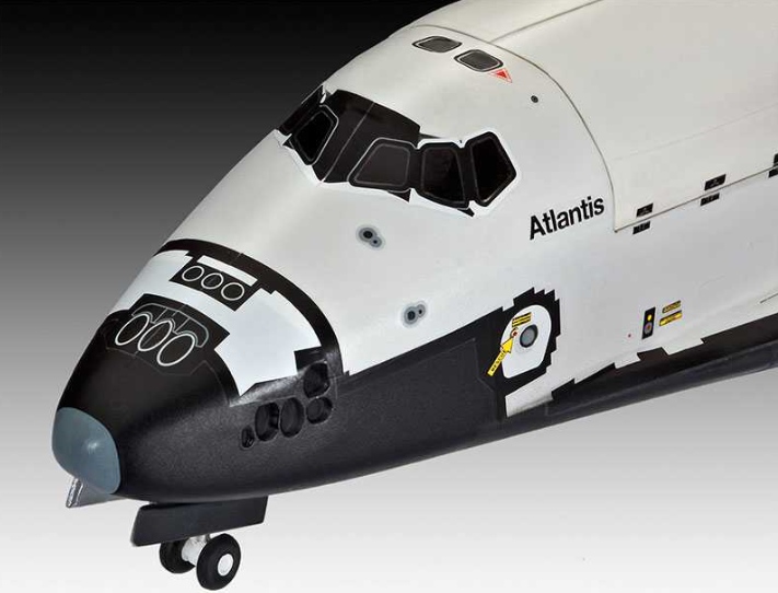 Plastic ModelKit vesmír 04544 - Space Shuttle Atlantis (1:144)