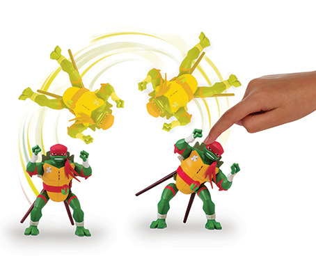 Playmates Toys Želvy Ninja figurka Raphaelo se zvukem, 15cm