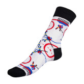 Bellatex Ponožky Hokej - bílá, černá, červená, modrá - 39-42