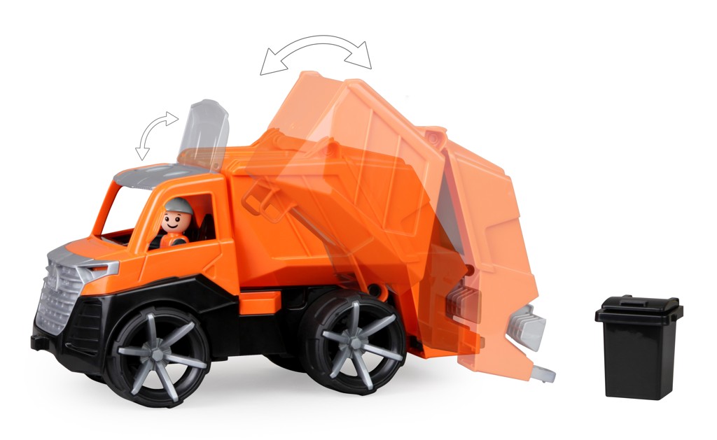 Lena Truxx 2, popelářské auto 33cm