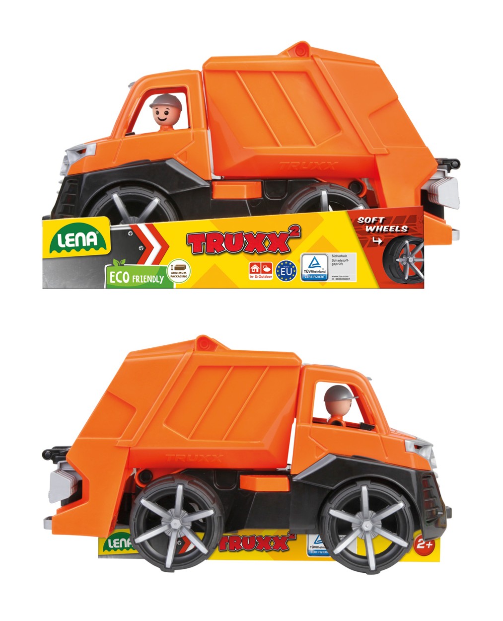 Lena Truxx 2, popelářské auto 33cm