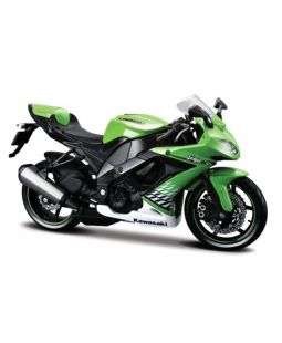 Motorka Kawasaki 2010 ZX-10R,  Maisto 1 : 12