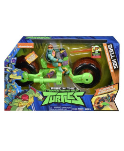 Playmates Toys Želvy Ninja Michelangelo a motorka