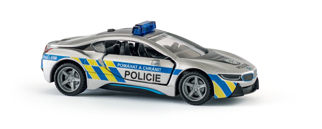 Siku BMW i8 LCI Policie, česká verze 1:50