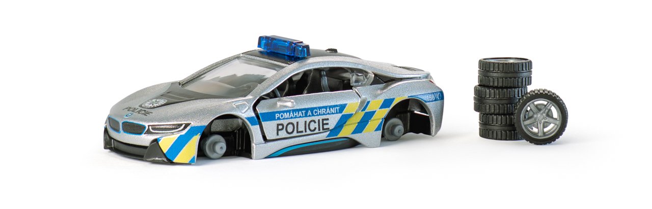 Siku BMW i8 LCI Policie, česká verze 1:50