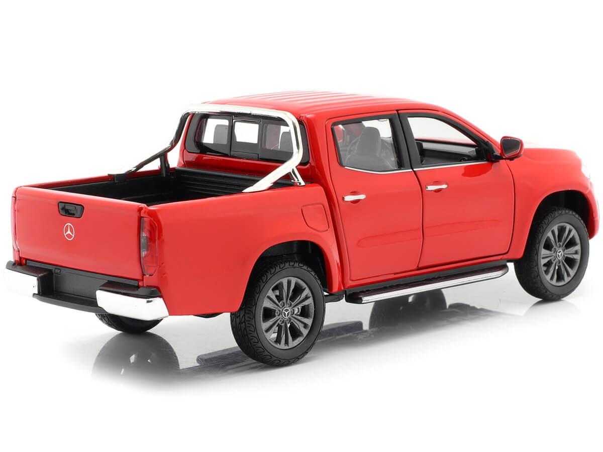 Welly Mercedes Benz X-Class 2018 červený 1:24