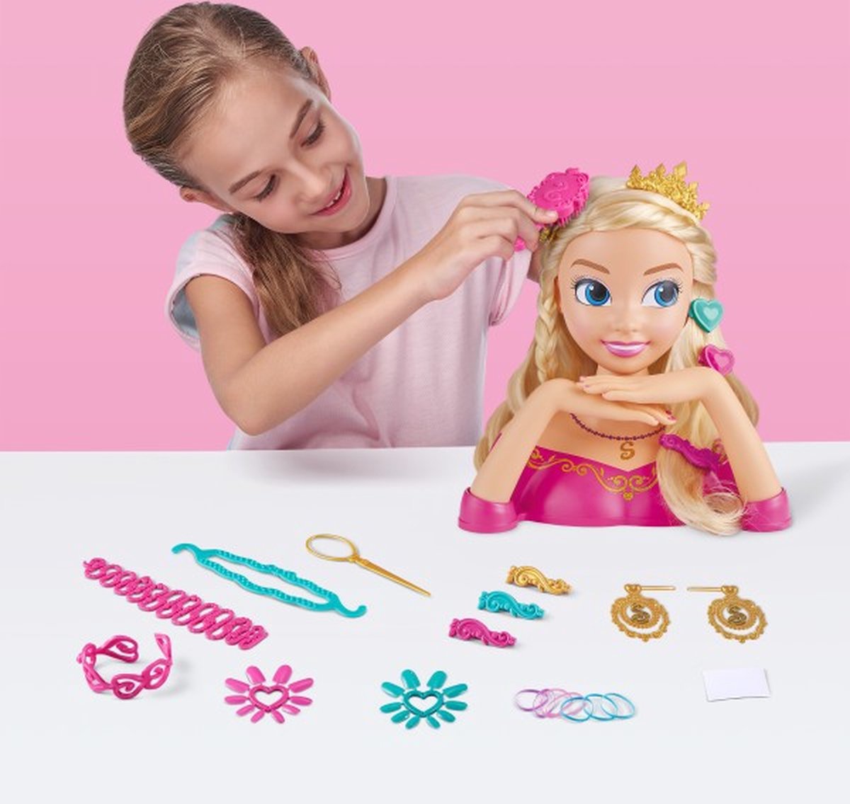 Česací hlava Zuru Sparkle Girlz s doplňky