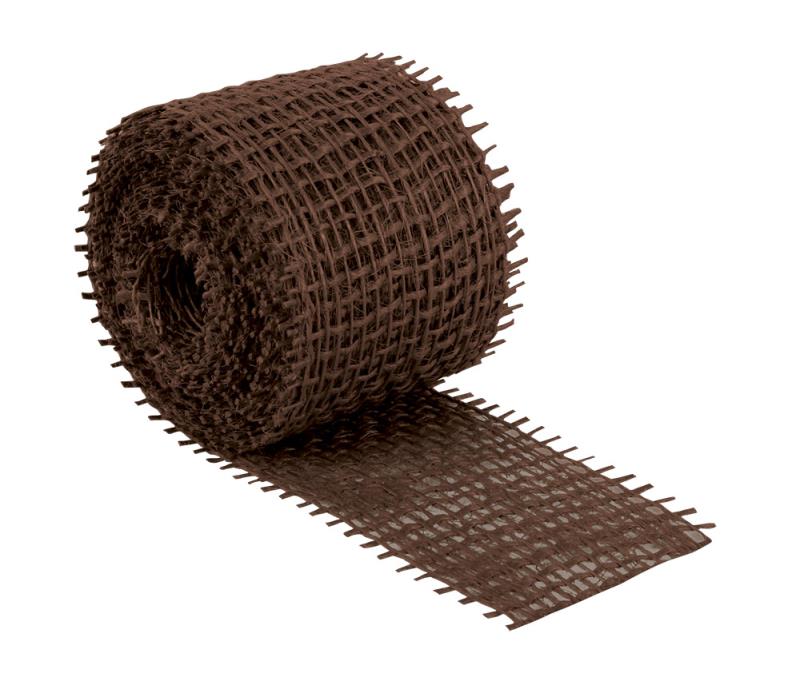 Bellatex Jutový dekorační pásek - hnědý - 3m x 4 cm