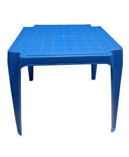 Dětský plastový stoleček - Modrý