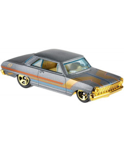 Hot Wheels Satin nad Chrome 63 CHEVY II 1:64