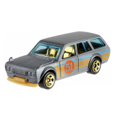 Hot Wheels Satin nad Chrome '70 DATSUN 510 WAGON 1:64