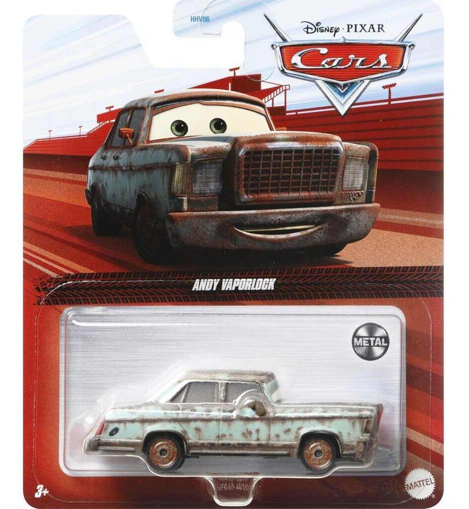 Mattel Cars auto Andy Vaporlock 1:55
