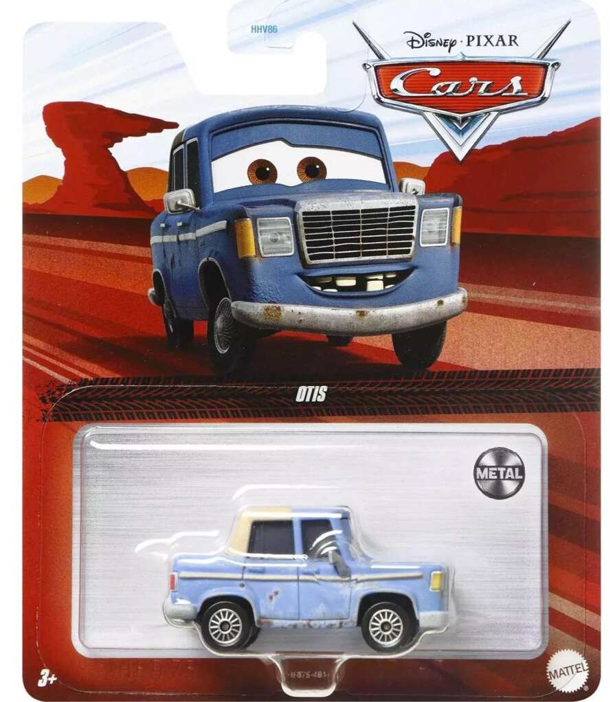 Mattel Cars autíčko Otis 1:55