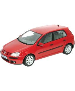 Volkswagen Golf V červený - Welly 1 : 24