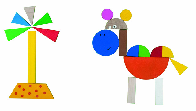 Detoa Magnetické puzzle Zoo