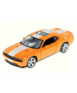 Welly Dodge Challenger SRT, Oranžový 1:24