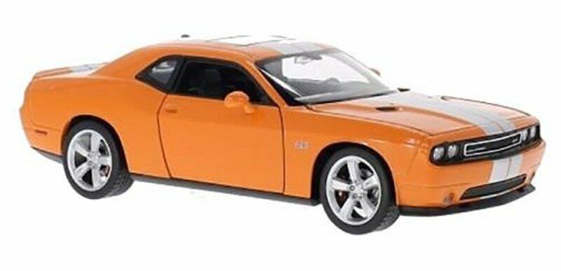 Welly Dodge Challenger SRT, Oranžový 1:24