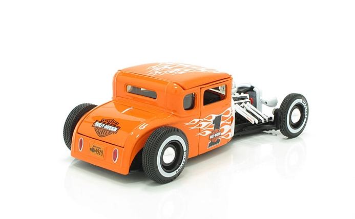 Maisto Harley Davidson Ford Model A (1929) Oranžový 1:24