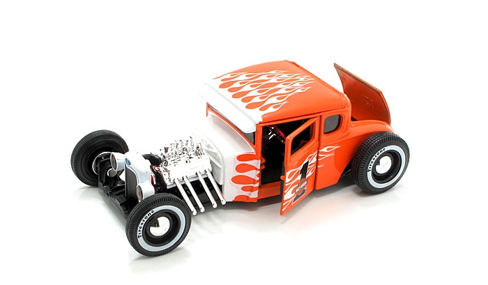 Maisto Harley Davidson Ford Model A (1929) Oranžový 1:24